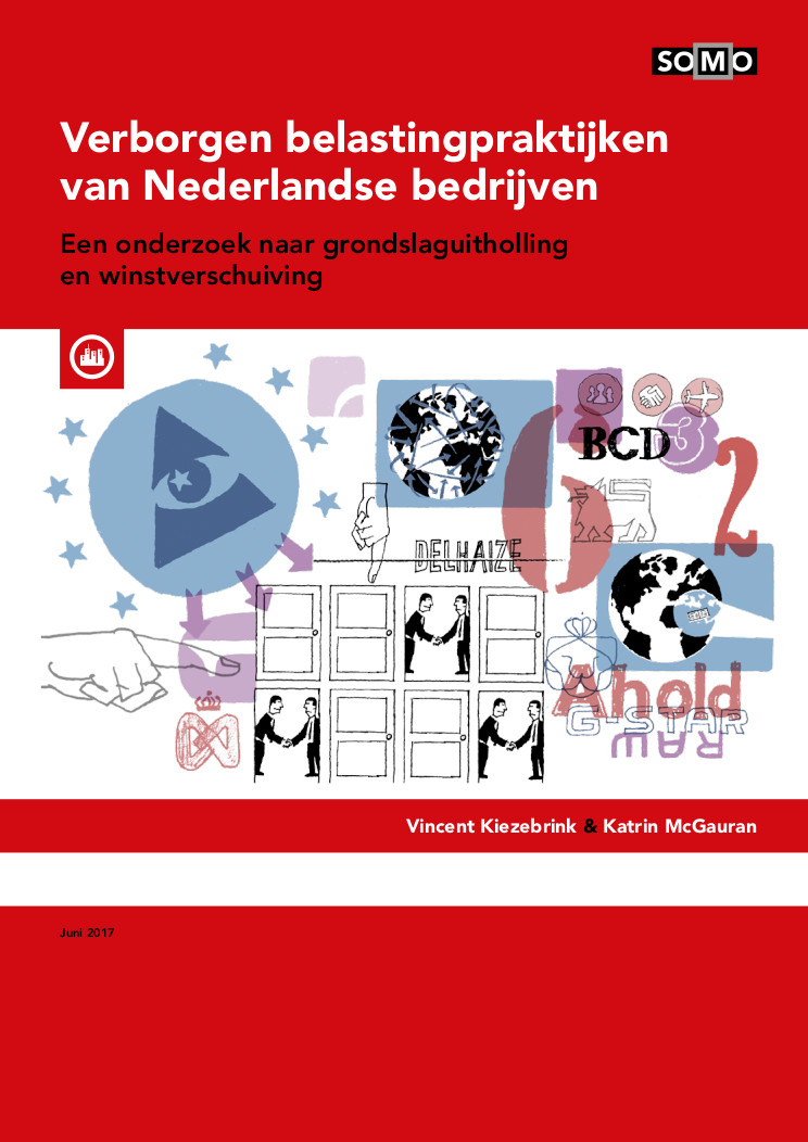 publication cover - Verborgen belastingpraktijken van Nederlandse bedrijven